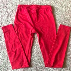Gap fit bright pink/orange leggings
